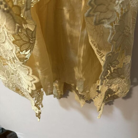 Girls Birthday Wedding & Flower Sleeveless A-Line Lace Party Dress  (11/12Years） - Picture 9 of 12